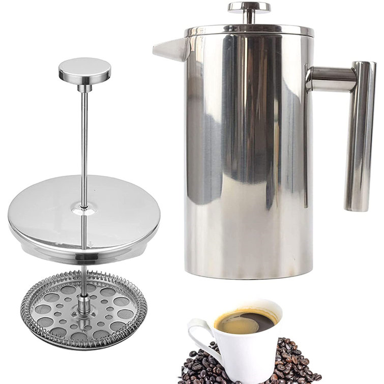 CROSTER French Press Coffee Maker Portable Double Walled Insulated ...